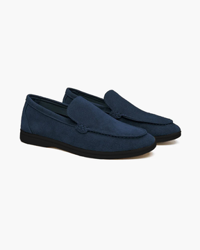 Premium Suede Loafers — North Row | Full Length