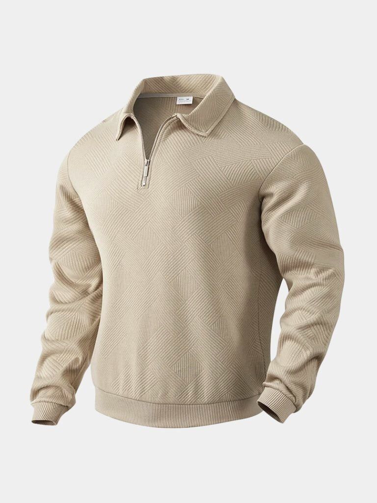 Sandmoor Luxe Pullover — North Row | Front View