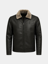 Highland Shearling Jacket — North Row | Front View