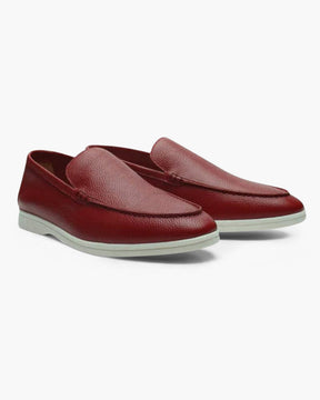Cowhide Leather Loafers — North Row | Close-Up