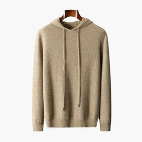 Pure Cashmere Hoodie Sweater — North Row | Front View
