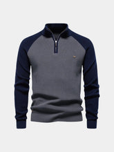 Apex Sport-Luxe Quarter Zip — North Row | Flat Lay