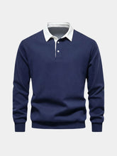 Old Money Essential Polo Shirt — North Row | Model Wearing