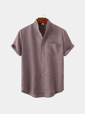 Executive Resort Linen Shirt — North Row | Full Length