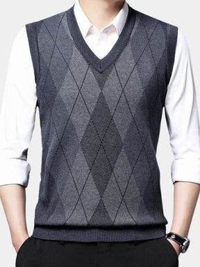 Academic Essential Knit Vest — North Row | Worn Look