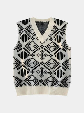 Academic Retro Knit Vest — North Row | Lifestyle