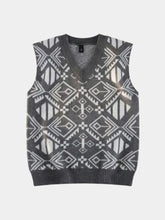 Academic Retro Knit Vest — North Row | Worn Look