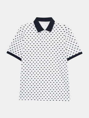 Belmont Navy Polo — North Row | Side View