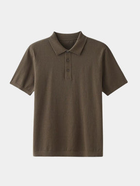 Breeze Field Polo — North Row | Collar Detail