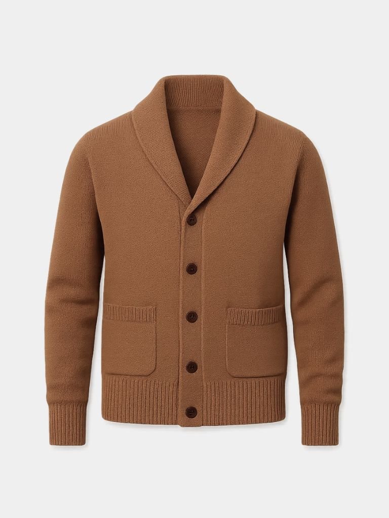 British Knit Cardigan — North Row | Flat Lay