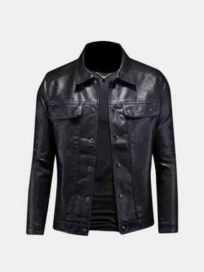Bronze Rebel Leather Jacket — North Row | Worn Look