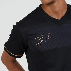 Camisa Flamengo Zico 1981 Preto e Ouro Retrô Masculina - Zico #10