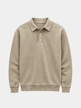 Canyon Mist Long Sleeve Polo Shirt — North Row | Side View