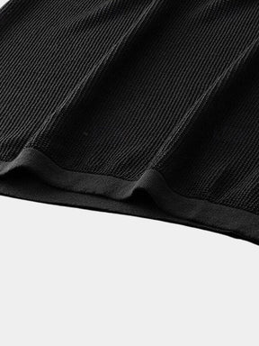 Caramel Lineage Polo — North Row | Flat Lay