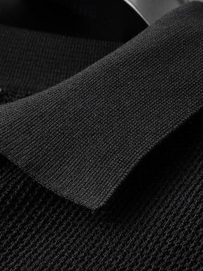 Caramel Lineage Polo — North Row | Close-Up