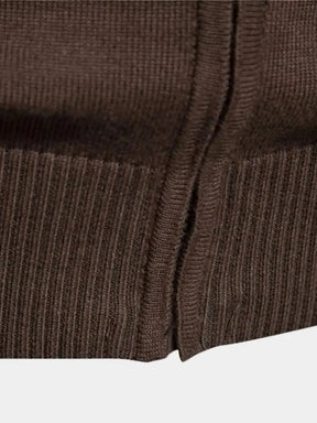 Cardigan Sweater Zipper Standing Collar Knitwear — North Row | Lifestyle