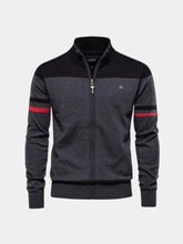 Cardigan Sweater Zipper Standing Collar Knitwear — North Row | Flat Lay