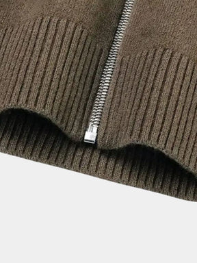 Cashmere Zip Sweater Knit Turtleneck — North Row | Lifestyle