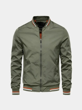 Casual Bomber Jacket — North Row | Front View