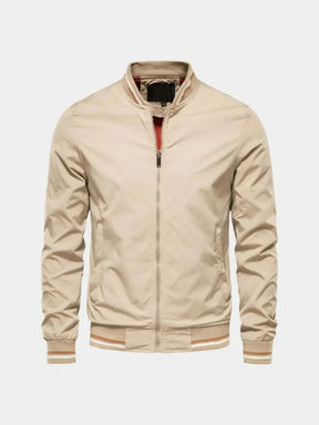 Casual Bomber Jacket — North Row | Texture Detail