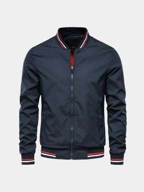 Casual Bomber Jacket — North Row | Back View
