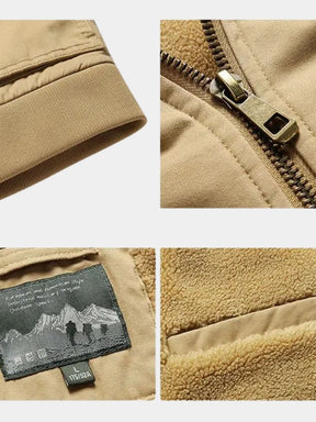 Casual Fleece Jacket — North Row | Detail View