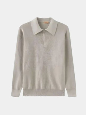Casual Polo Pullover — North Row | Side View