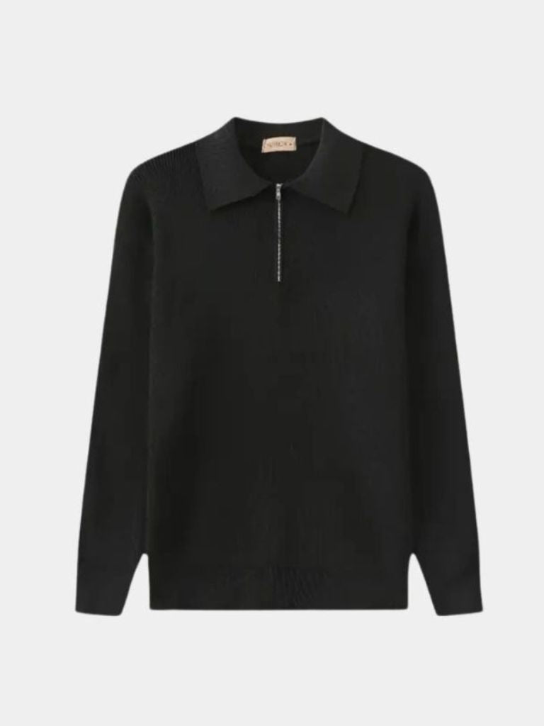 Casual Polo Pullover — North Row | Detail View