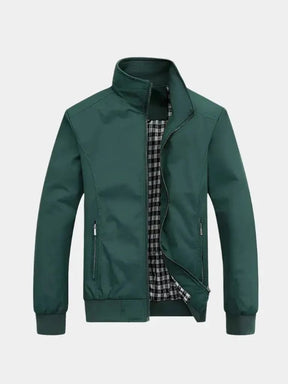 Casual Solid Bomber Jacket — North Row | Worn Look