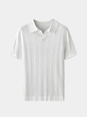 Classic Fit Business Polo Shirt — North Row | Model Wearing