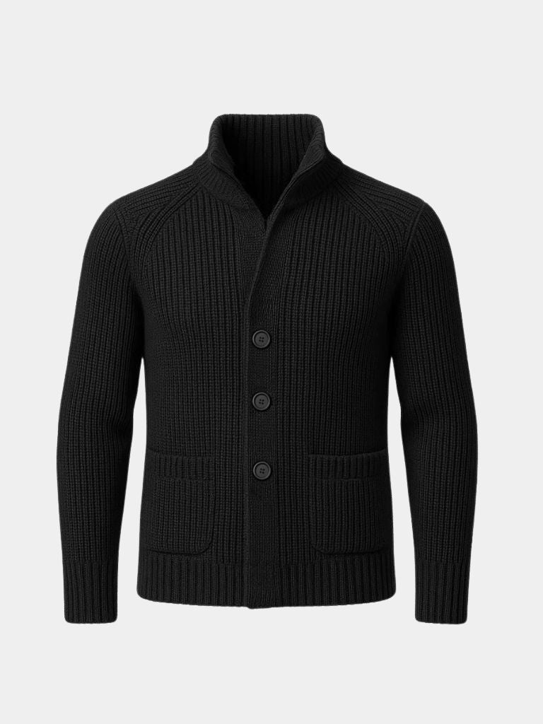 Classic Heritage Botton Knit Jacket — North Row | Detail View