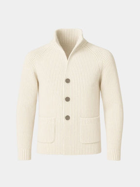 Classic Heritage Botton Knit Jacket — North Row | Flat Lay