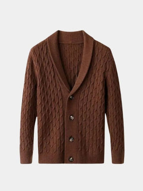 Cozy Classic Cardigan — North Row | Side View