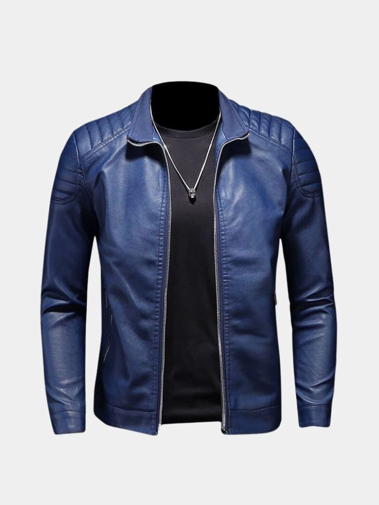 Crusader Leather Jacket — North Row | Worn Look