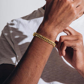 Cuban Bracelet V2 — North Row | Back View