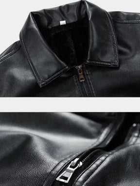 Denver Leather Jacket — North Row | Detail View