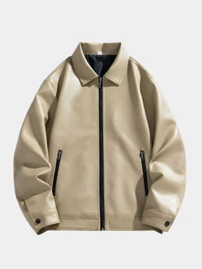 Denver Leather Jacket — North Row | Close-Up