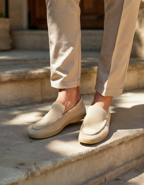 Premium Suede Loafers — North Row | View 18