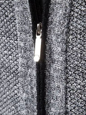 Elegant Full-Zip Sweater Vest — North Row | Back View