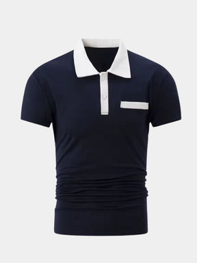 Elegant Golf Polo Shirt — North Row | Side View