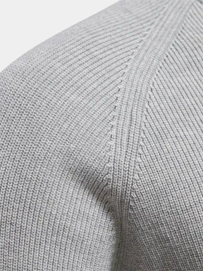 Elegant Quarter Zip Sweater — North Row | Detail View