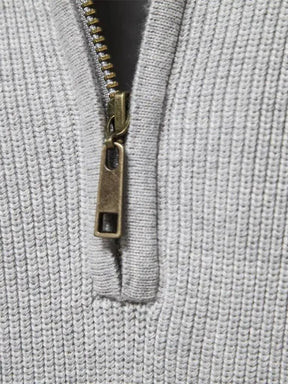 Elegant Quarter Zip Sweater — North Row | Back View