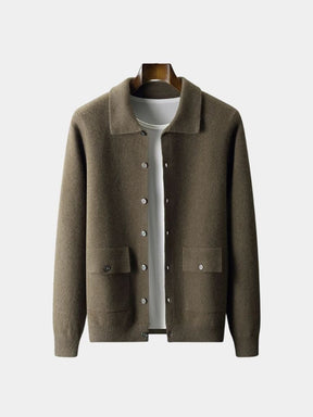 Essential Cashmere Jacket — North Row | Detail View
