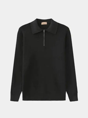 Essential Half Zip Sweater — North Row | Flat Lay