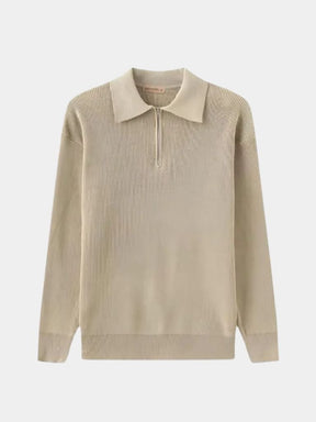 Essential Half Zip Sweater — North Row | Side View
