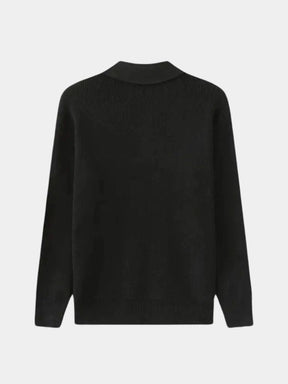 Essential Half Zip Sweater — North Row | Texture Detail