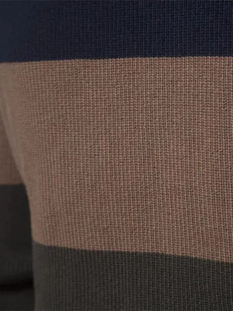 Essential Knit Zipper Sweater — North Row | Detail View