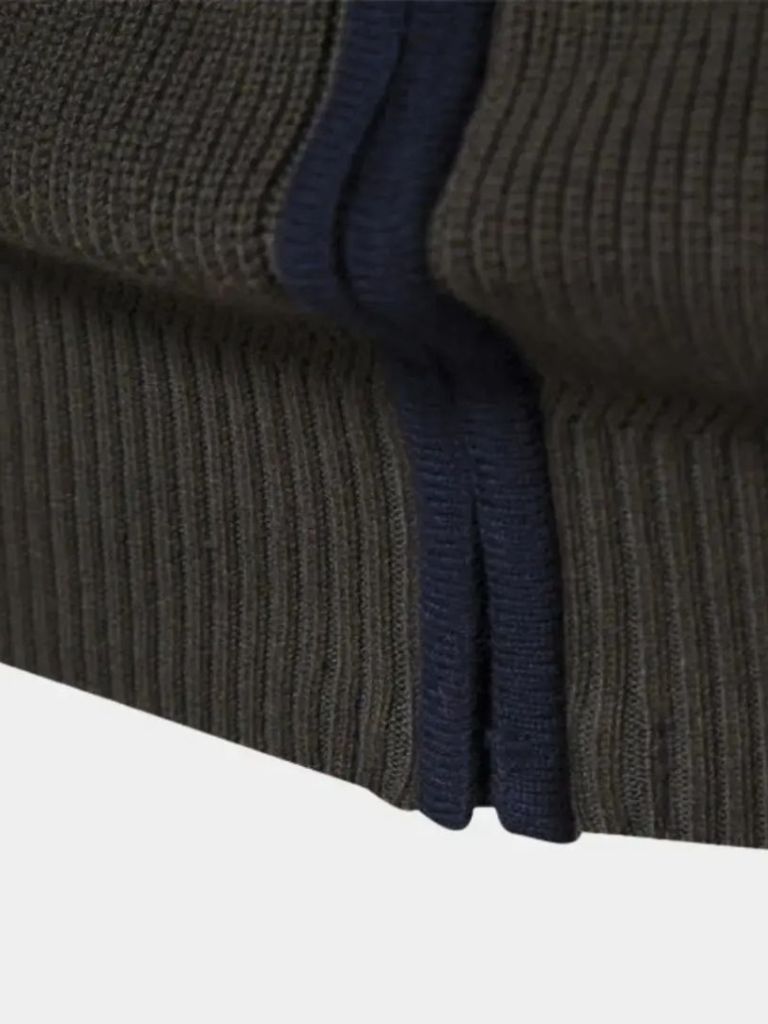 Essential Knit Zipper Sweater — North Row | Lifestyle