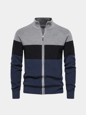 Essential Knit Zipper Sweater — North Row | Side View
