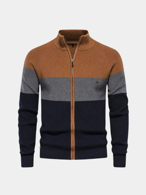 Essential Knit Zipper Sweater — North Row | Full Length